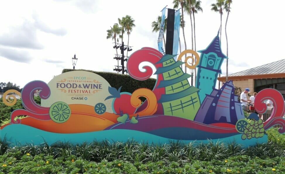 Food and Wine festival at Disney World is largest event at EPCOT.