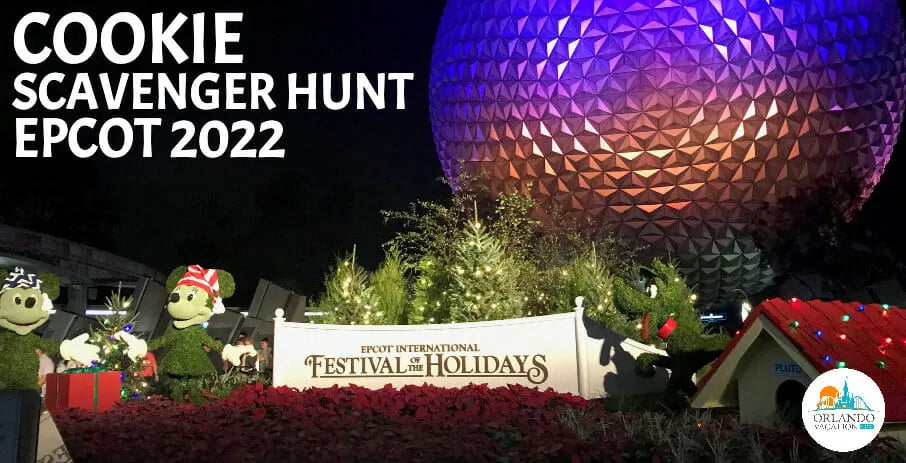 Cookie Scavenger Hunt Tips & Tricks at Disney World Epcot 2022