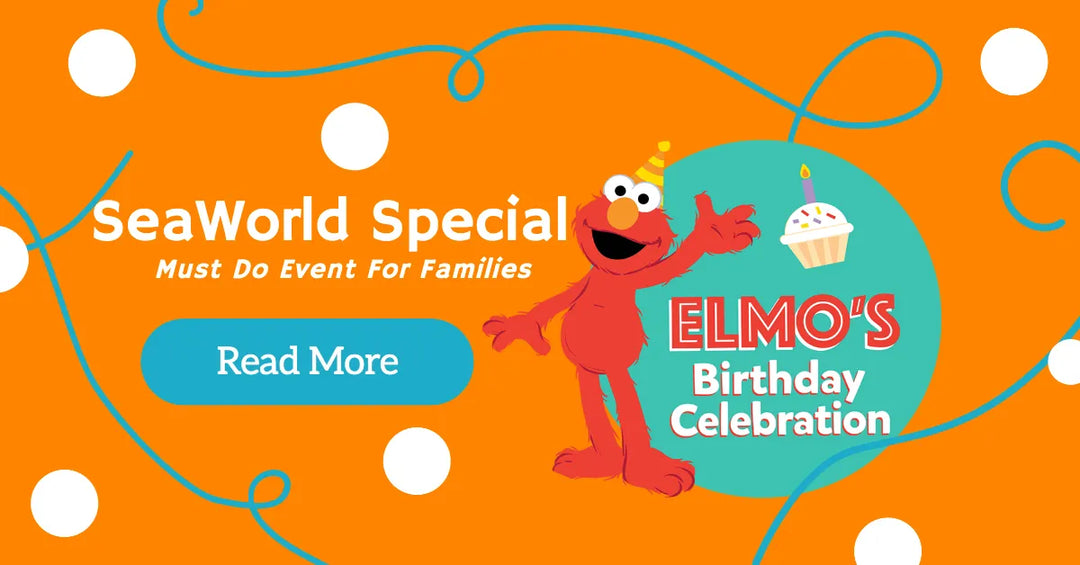 Bring the Family to Elmo’s Birthday Celebration at SeaWorld!