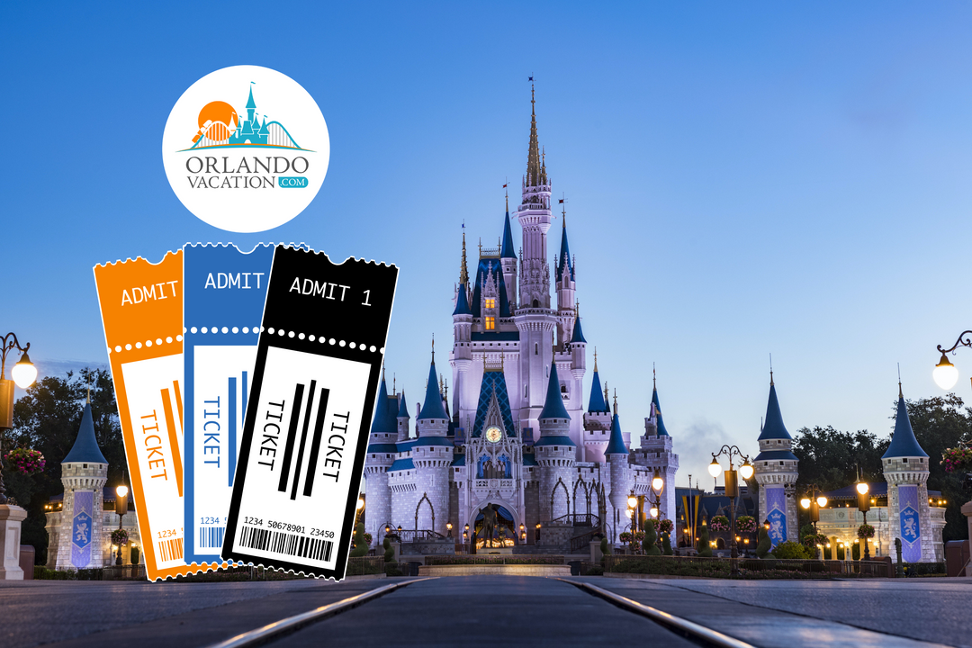 Walt Disney World tickets get the best deals at Orlandovacation.com