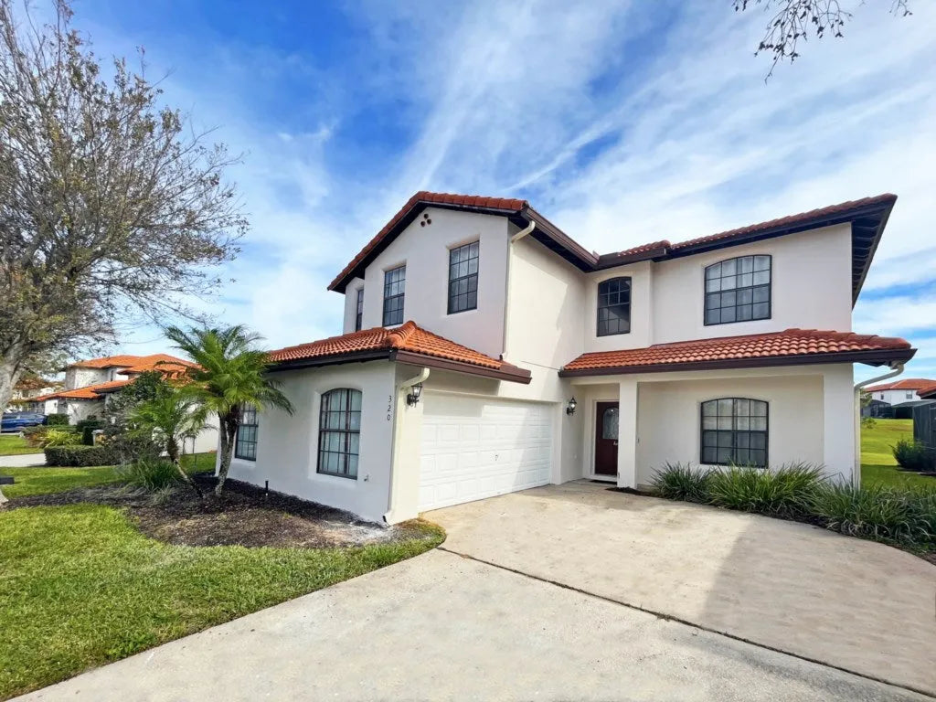 Two story tile roof vacation home in Orlando near Disney World offers great value