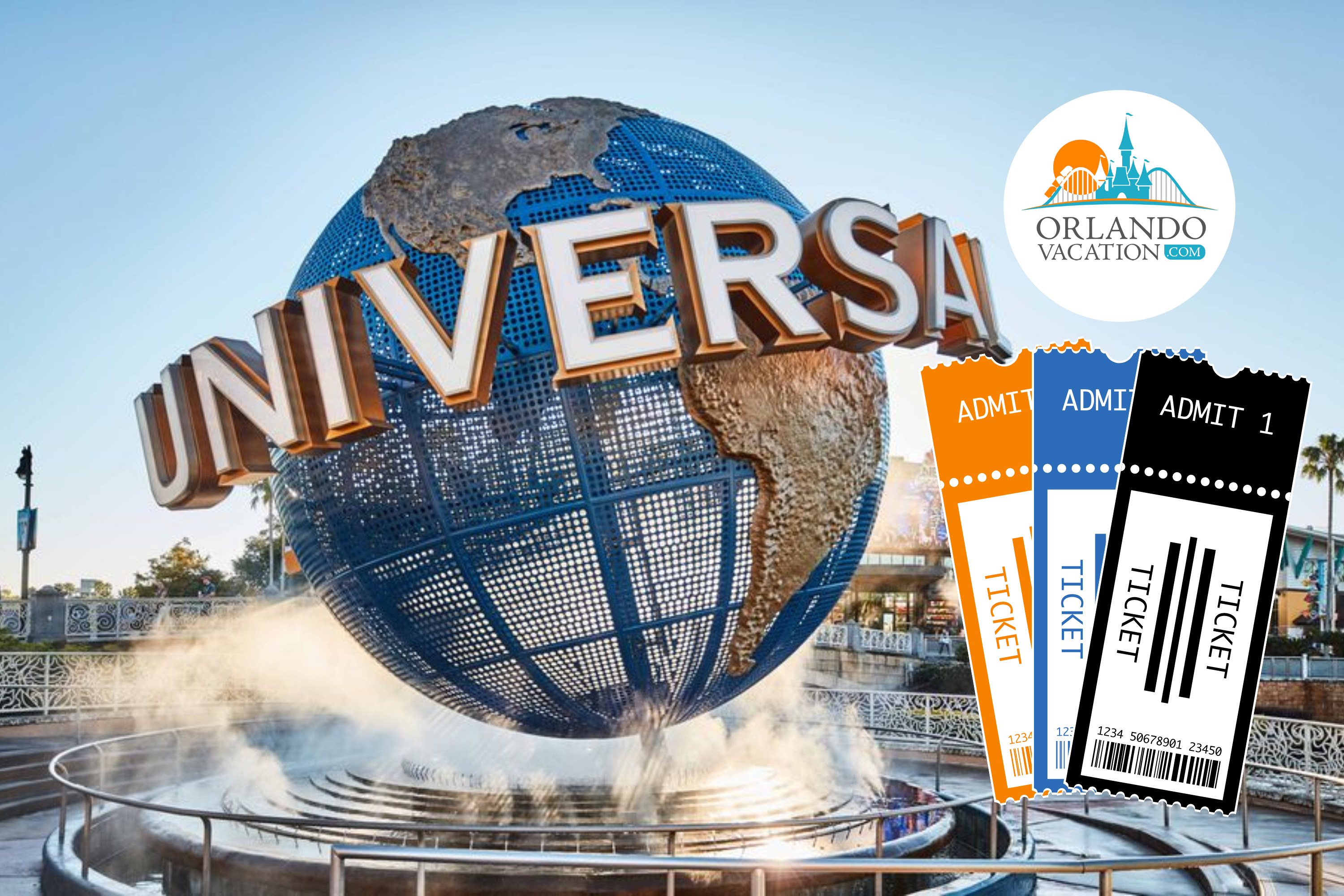 Discounted Universal Studios Orlando tickets, no body sells tickets cheaper and we always offer the best customer service.