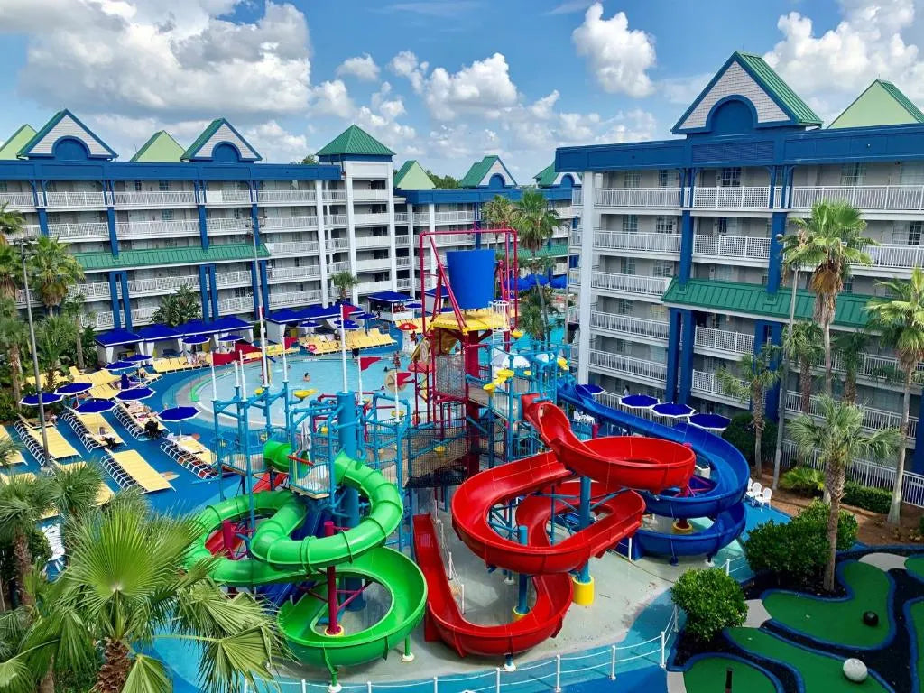 Orlando Holiday Inn Waterpark with waterslide