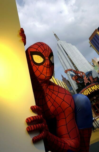 The Amazing Adventures of Spider-Man at Universal's Islands of Adventure.