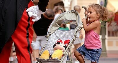 infants at Disney's Magic Kingdom