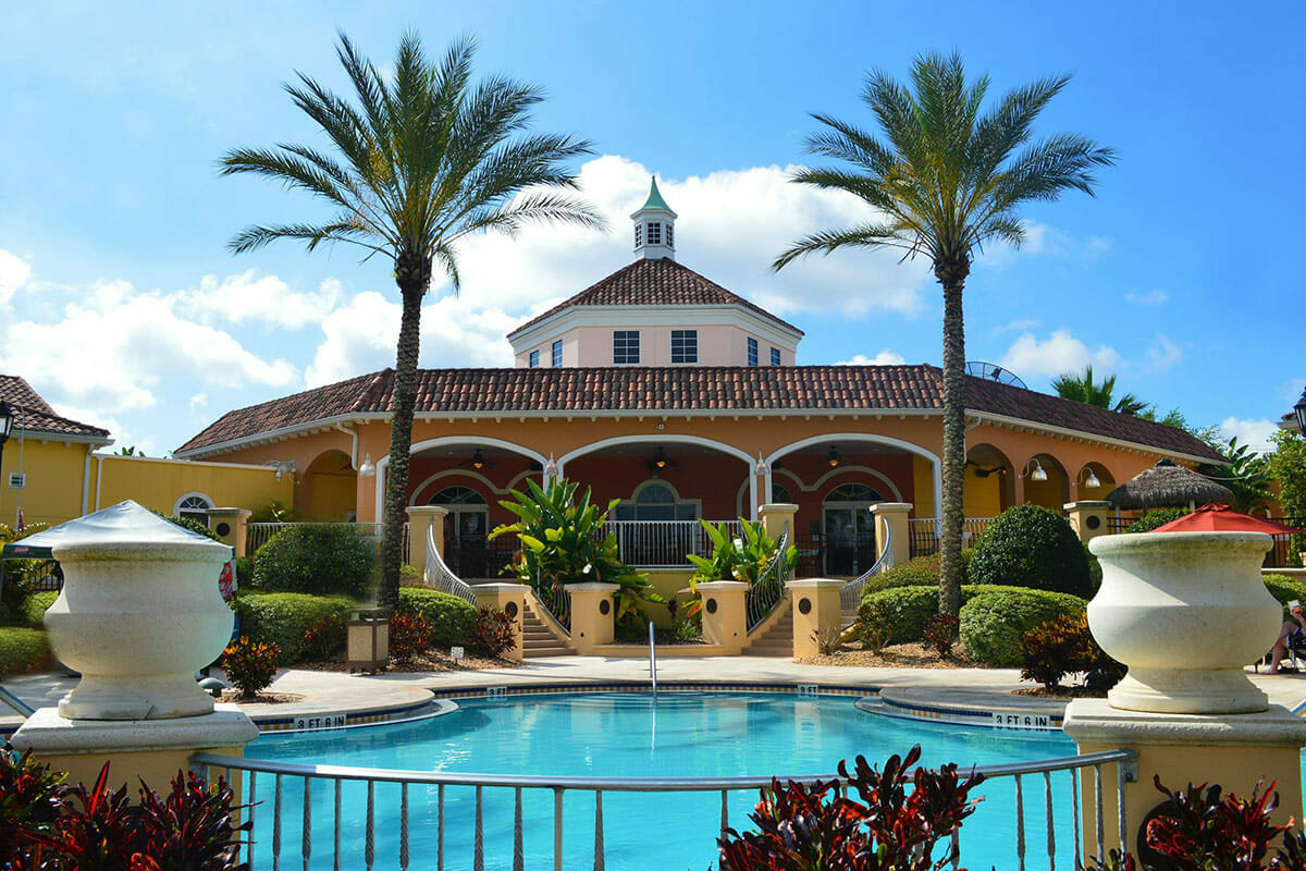 Regal Palm Resort Vacation Town Home Club House Pool