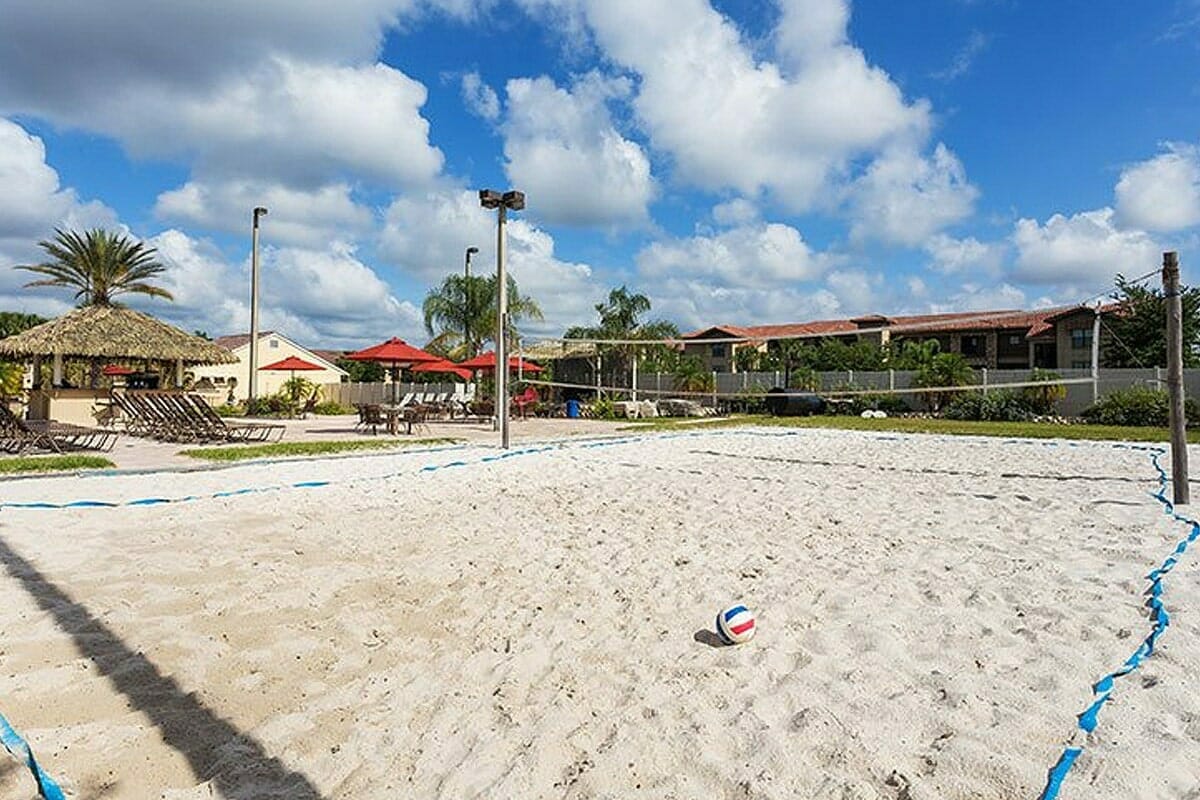 Regal Palm Resort Vacation Town Home Volleyball Sand_court