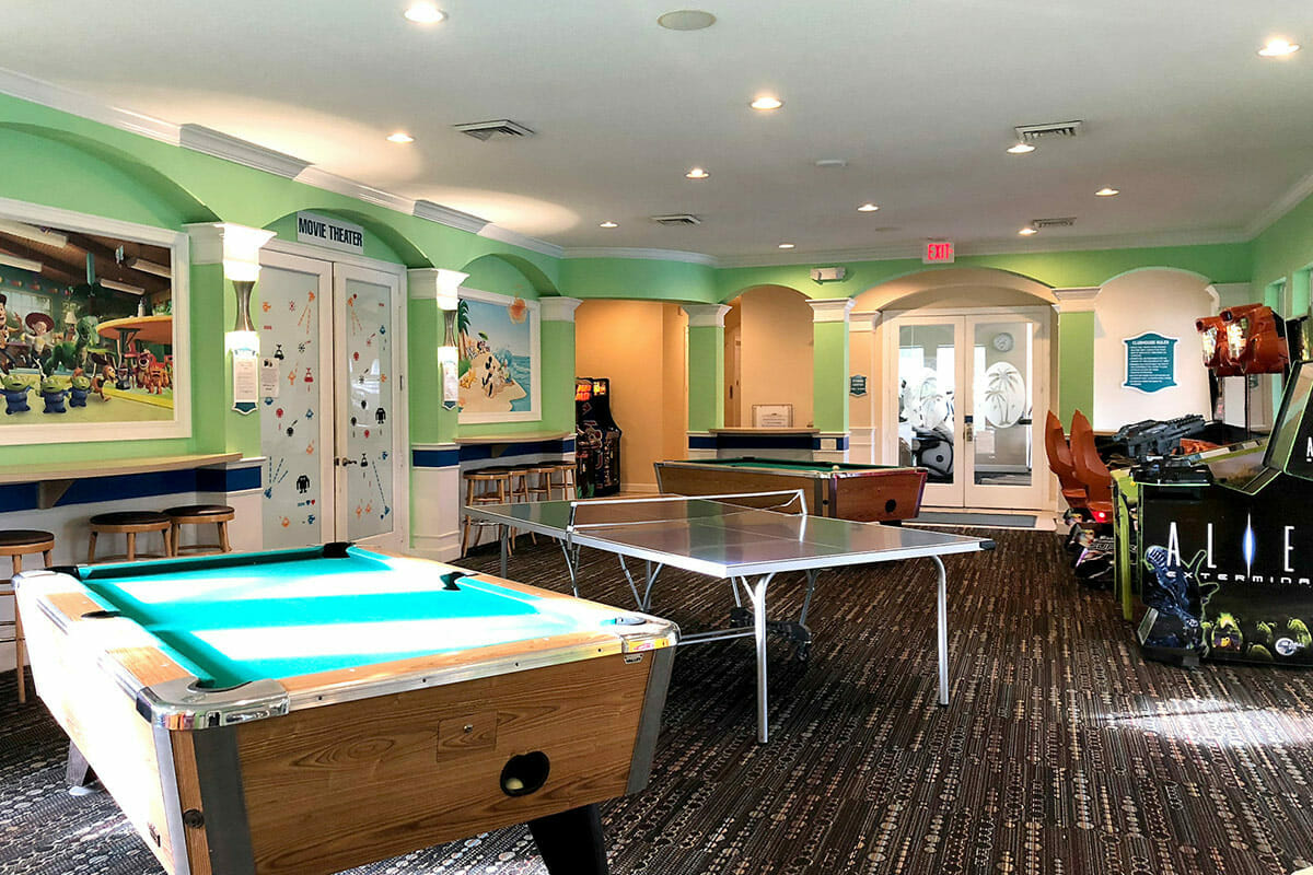Windsor Palm Resort Vacation Home game Room