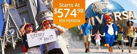 Five Day Orlando All You Can See Vacation Package