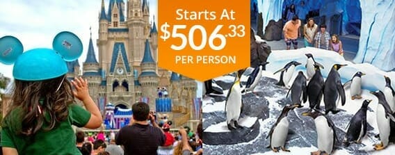 Five Day Orlando Land and Sea Vacation Package