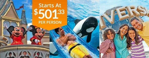 Four Day Orlando All You Can See Vacation Package
