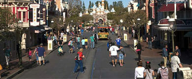 Small crowds at Walt Disney World