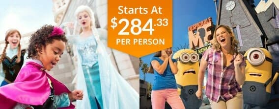 Universal and Disney 2day Package
