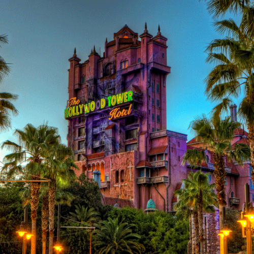 Hollywood Studios tower - Orlando Vacation