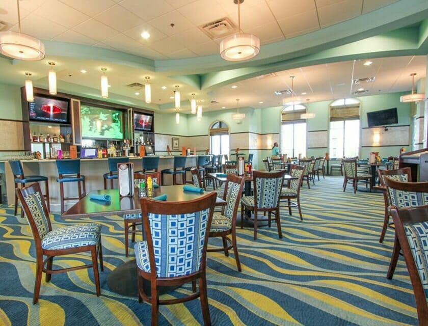 ChampionsGate Oasis Condos in Orlando Club House Rest and Bar - OrlandoVacation