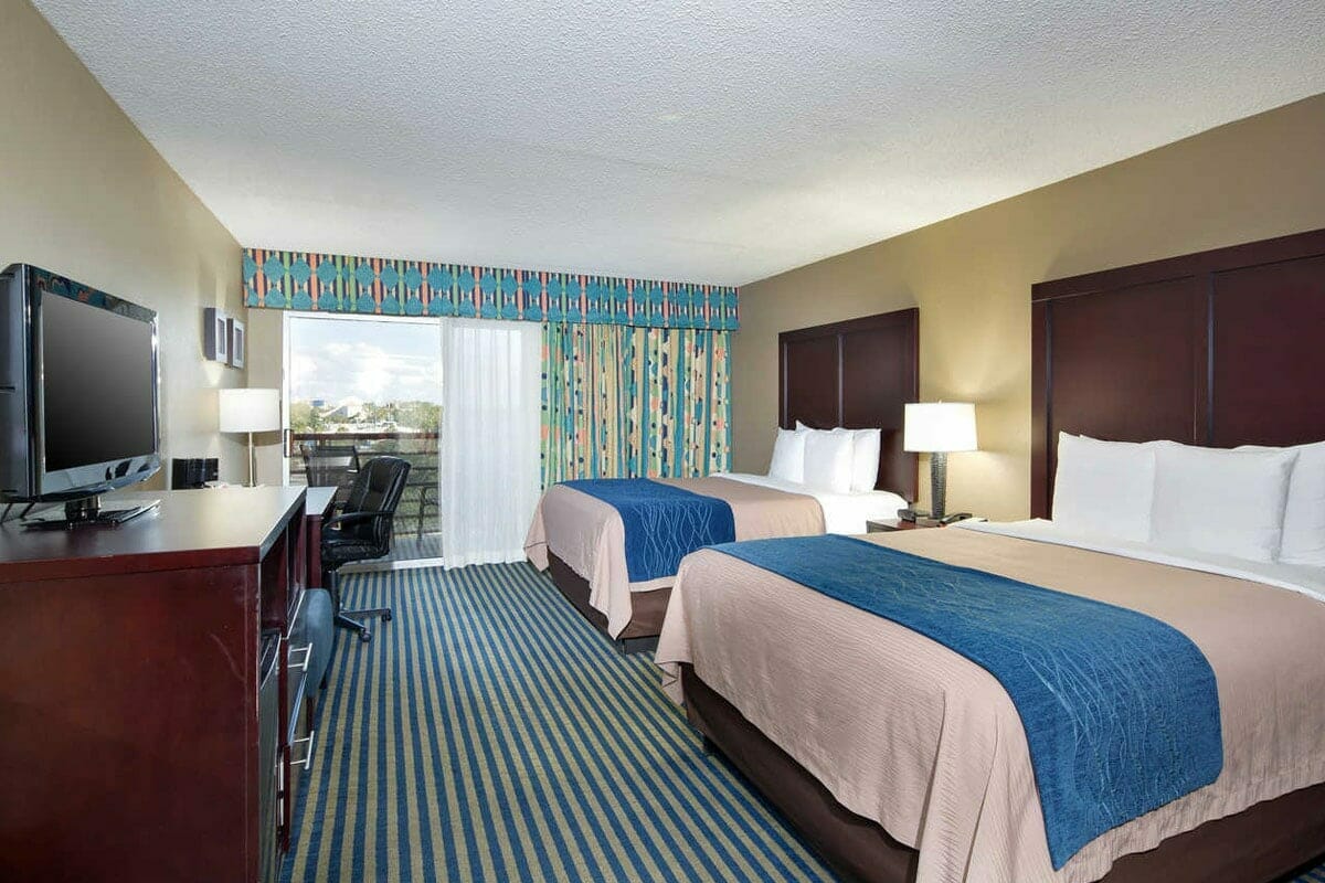 Comfort Inn Orlando Hotel Lake Buena Vista Room 2 beds 1