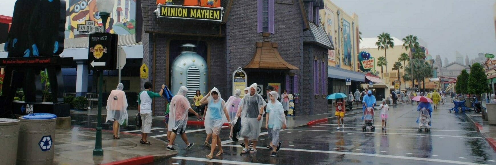 Rainy Days at Universal Studios - Orlando vacation