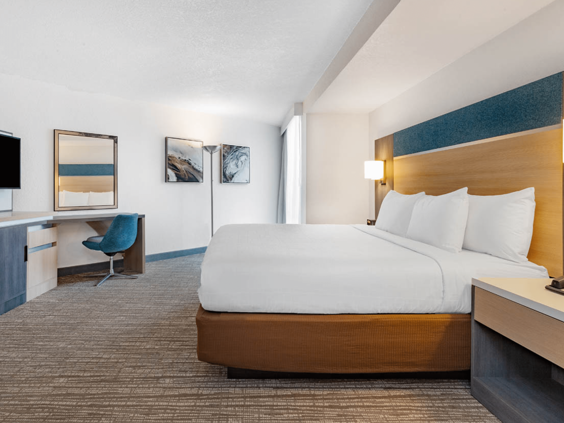 Bedroom in Wyndham Orlando Resort