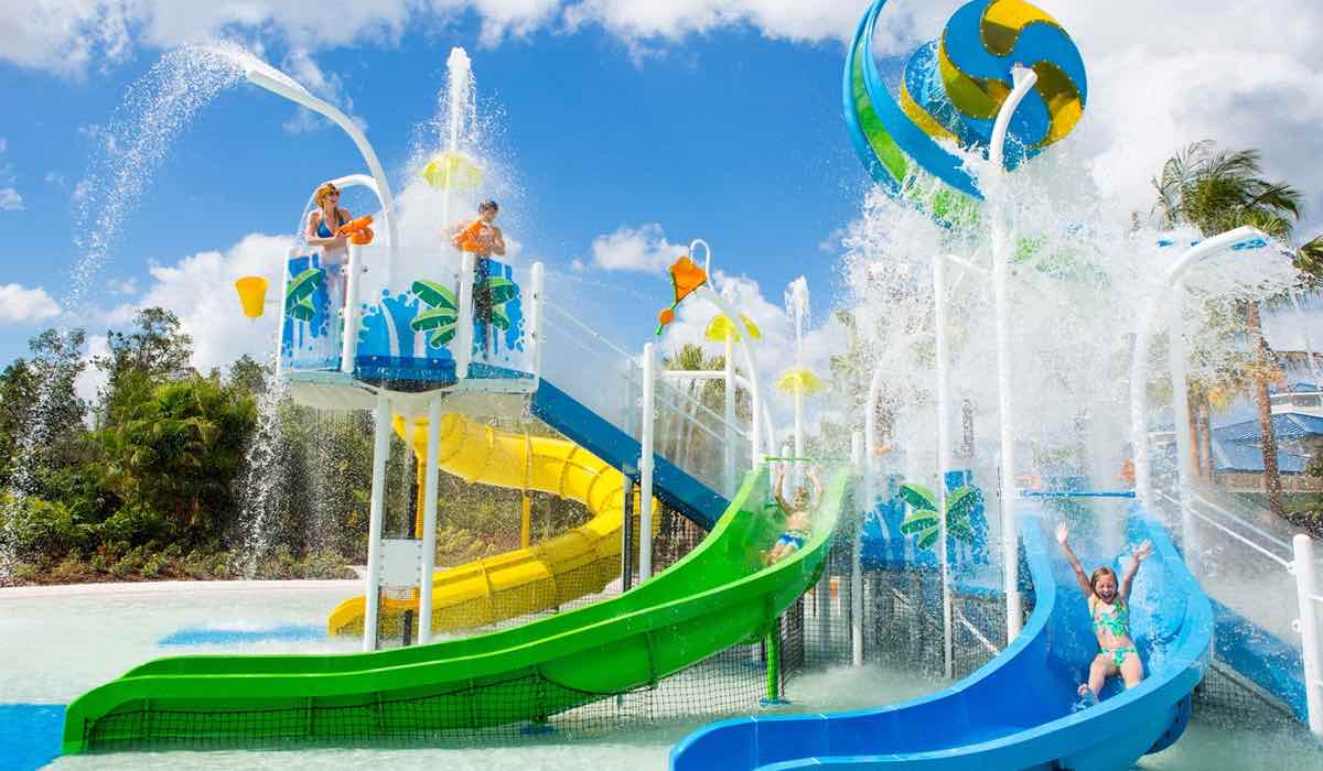 The Grove Resort and Spa Orlando Hotel Pool Kids Sliders