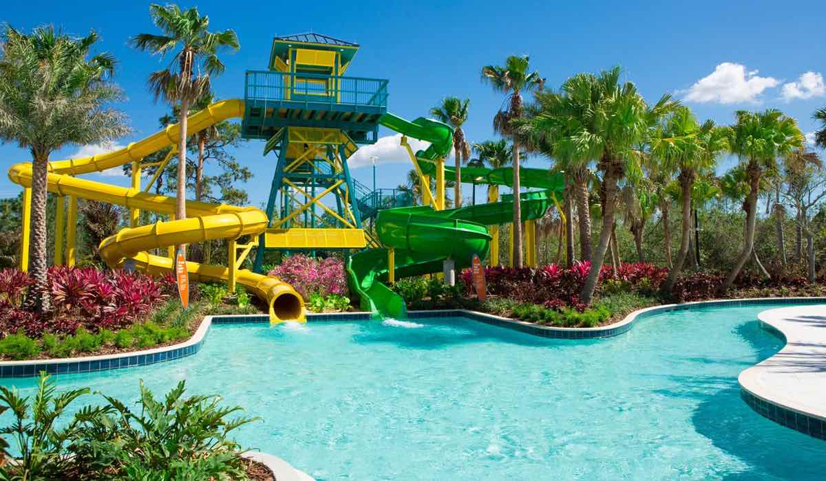 The Grove Resort and Spa Orlando Hotel Pool Sliders