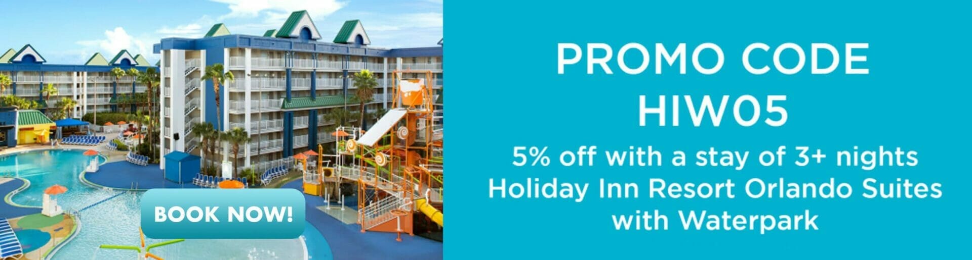 Promo Holiday Inn 5% off Orlando Vacation Discounts