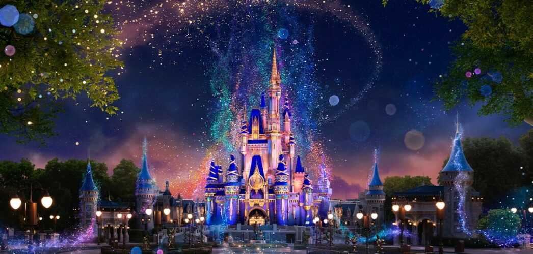 Walt Disney World 50th Anniversary Magic Kingdom Castle
