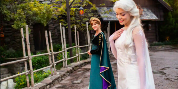 Elsa and Anna Frozen Epcot