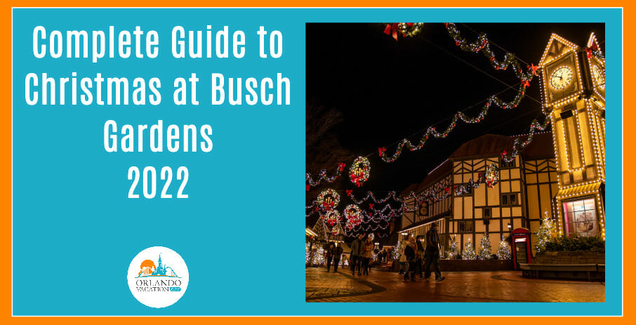 Busch gardens tampa christmas 2022