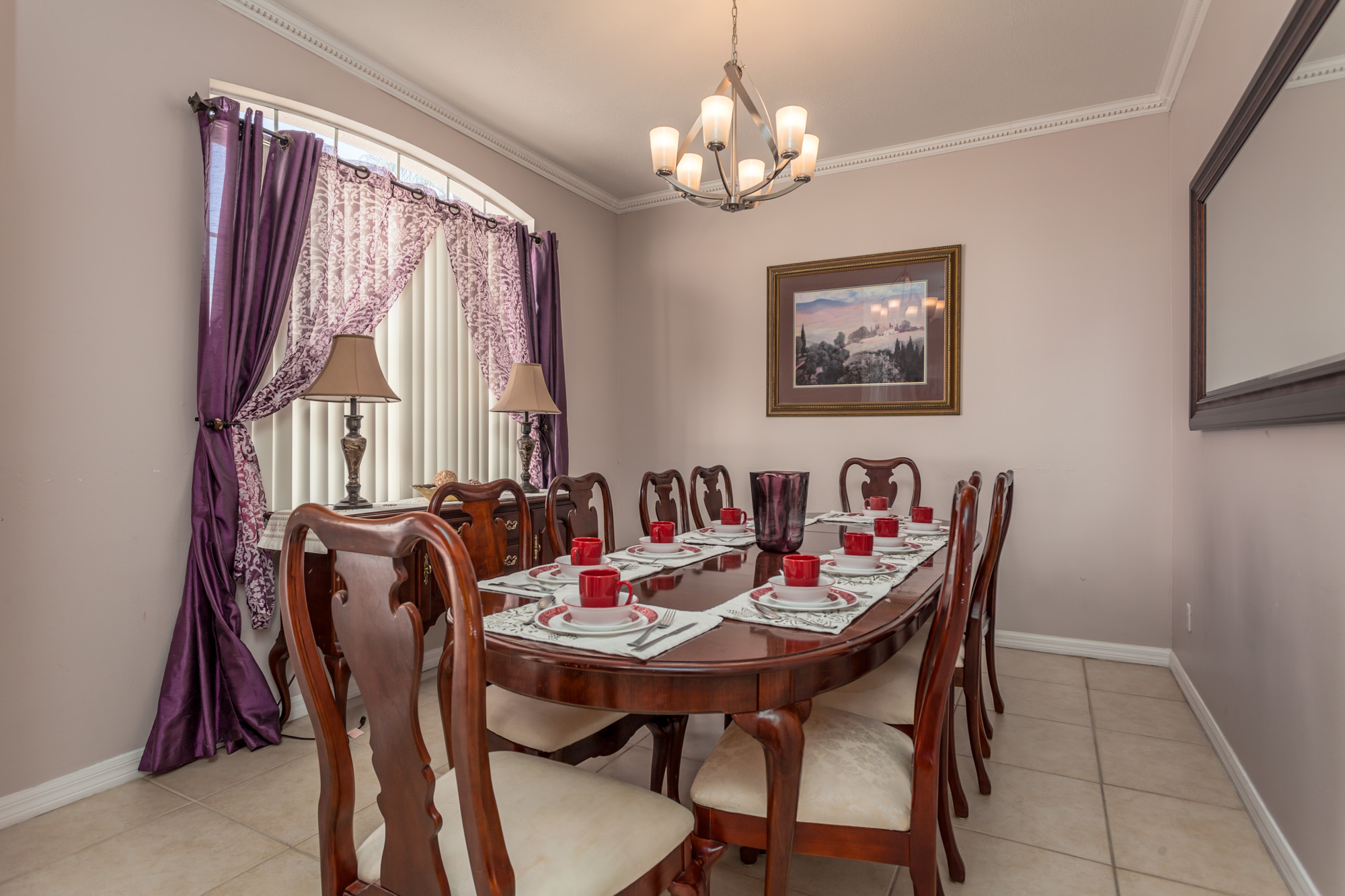 Davenport Vacation Home Dining Room